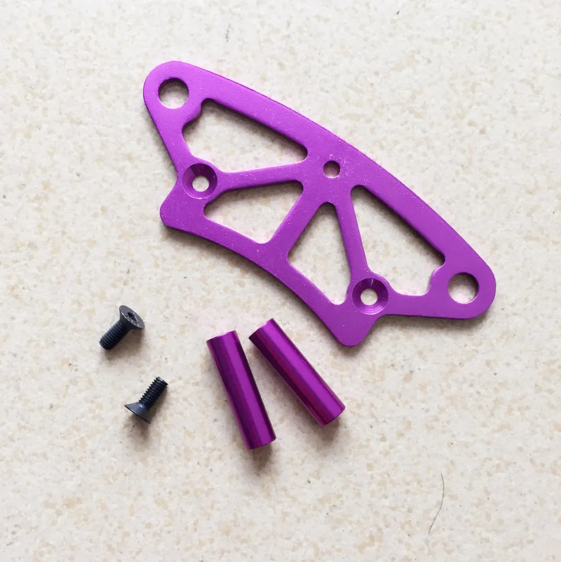 

Радиоуправляемый 102058(02009) алюминиевый передний бампер, верхняя пластина, пенопластовый держатель для внедорожника HSP 1:10