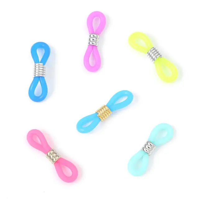 8/16Pcs Colorful Silicone Knitting Needle Holder Spring Needle Plug  Accessories Knitting Tip Protectors for Knitting Gadgets - AliExpress