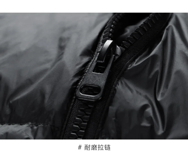 2023 Winter Hooded Men's 90% White Duck Down coat fashion warm Down Jackets casual winter Men thicken winter Jacket size M-4XL