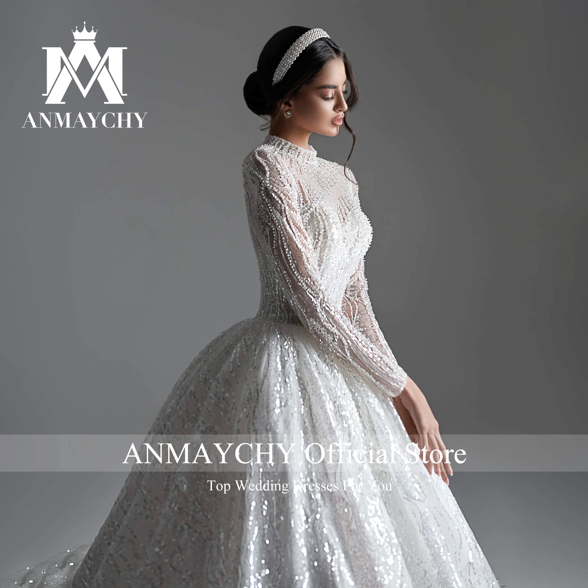 Рисунок 4 - Женское свадебное платье с блестками ANMAYCHY
