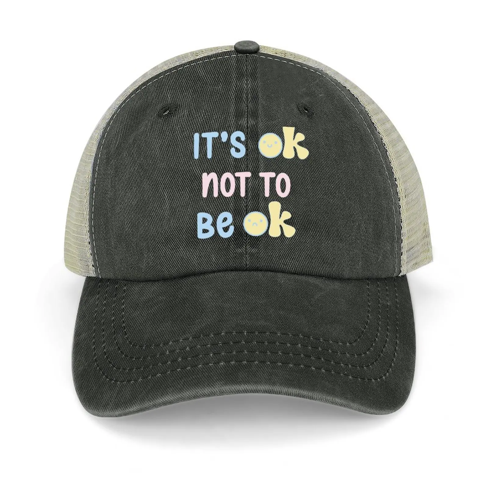 

It's ok not to be ok Cowboy Hat party Hat Hood Designer Man Women's