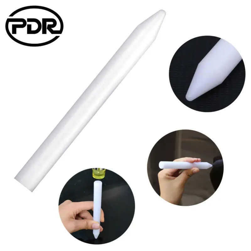 Dent Removal Tool Super PDR White Nylon Pen Tap Down Paintless For Dent Repair Auto