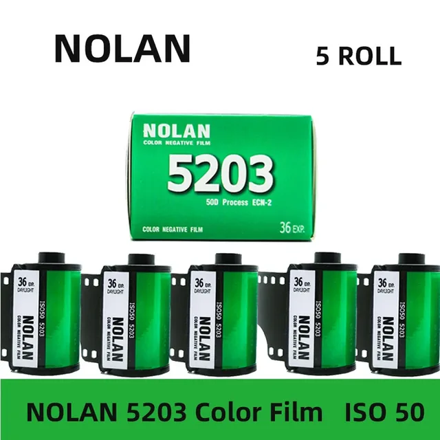 컬러 캡처의 비결: Nolan 5203 135 컬러 필름 롤 탐구