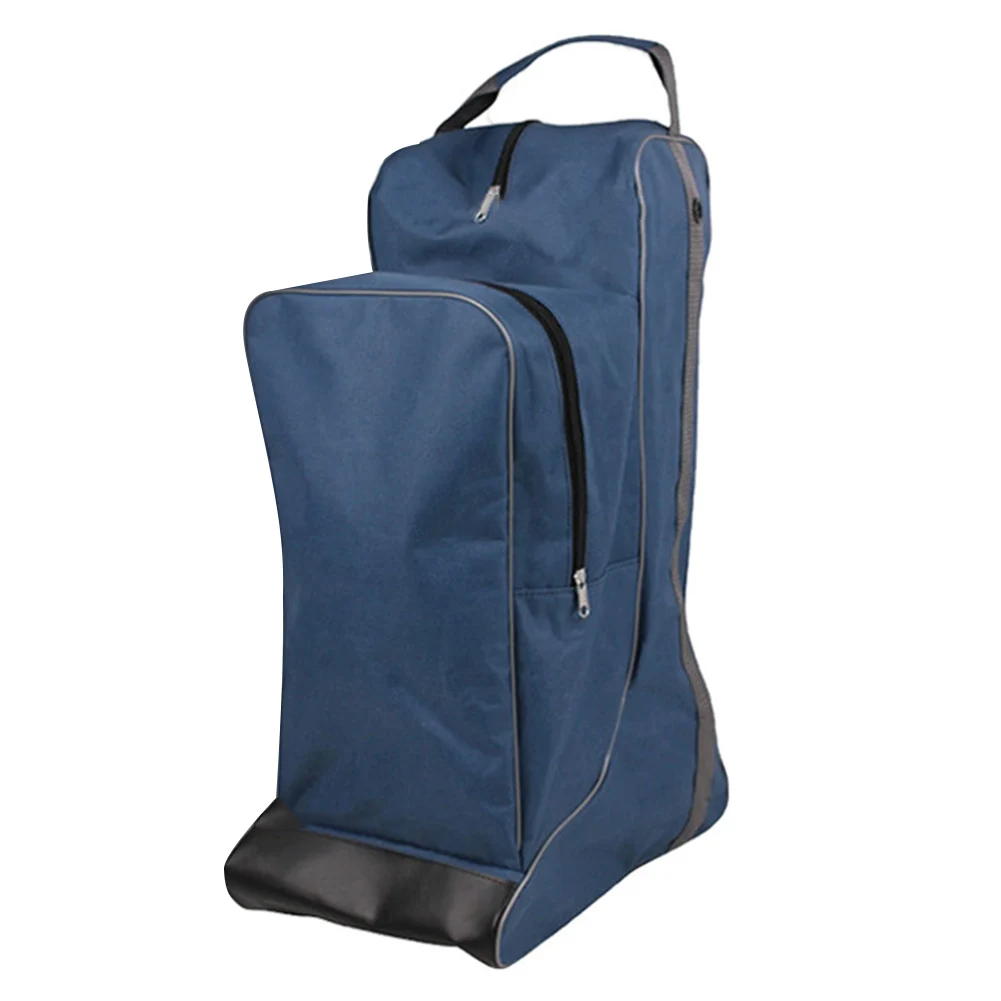 Horse Riding Tall Boot Storage Bag Large Capacity Oxford Cloth Waterproof Shoes Bag Equestrian Gear With Handle