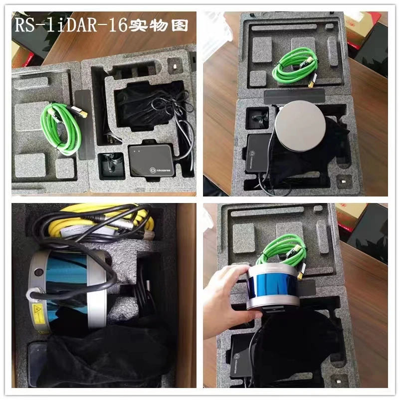 RoboSense 3D lidar RS-LiDAR-16 RoboSense 16-beam miniature LiDAR American / Velodyne 3D LiDAR 16 channel VLP-16 lidar sensor 6