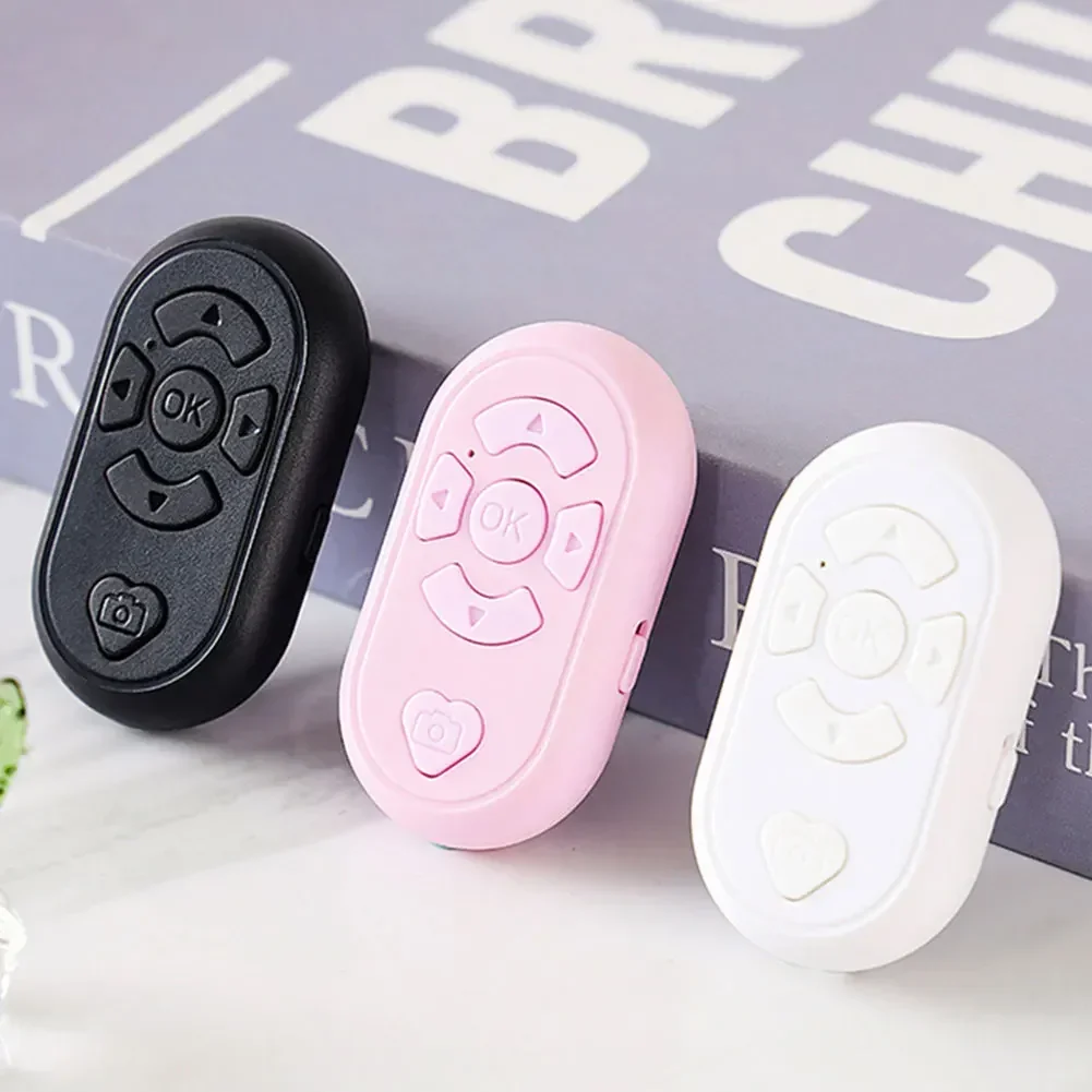 Rechargeable Bluetooth-compatible Remote Control Button Type-C Charging Wireless Controller Video Selfie Shutter For Android ios