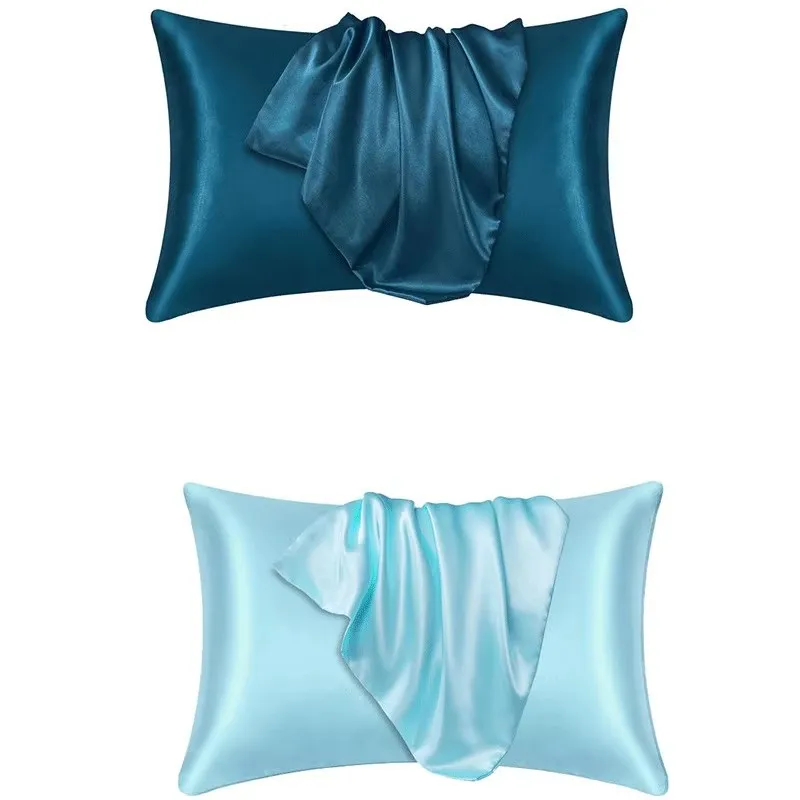 Luxurious Silk Pillowcase for Hair and Skin - Silky Satin Comfort and Elegant Home Decor