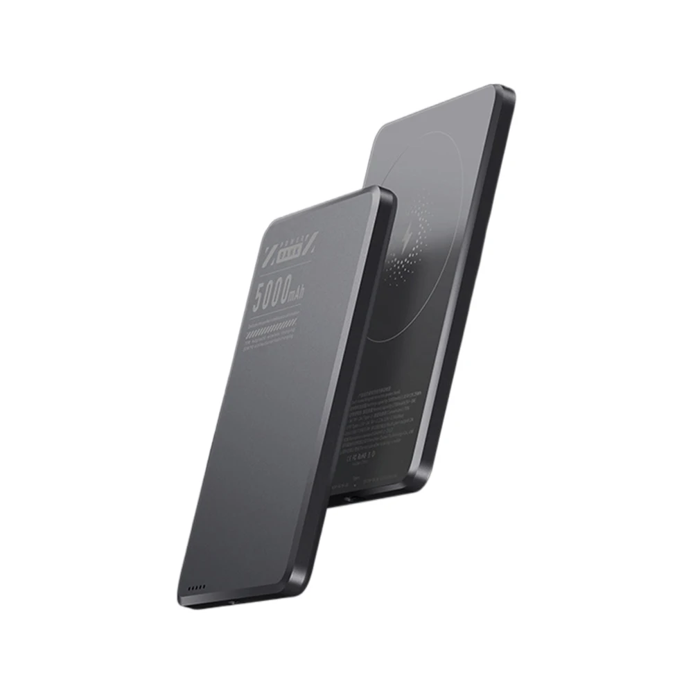 Magnetyczny power bank 5000 mAh X6 Bezprzewodowe dwukierunkowe szybkie ładowanie PD 20 W dla ultracienkiego przenośnego akumulatora pomocniczego Magsafe