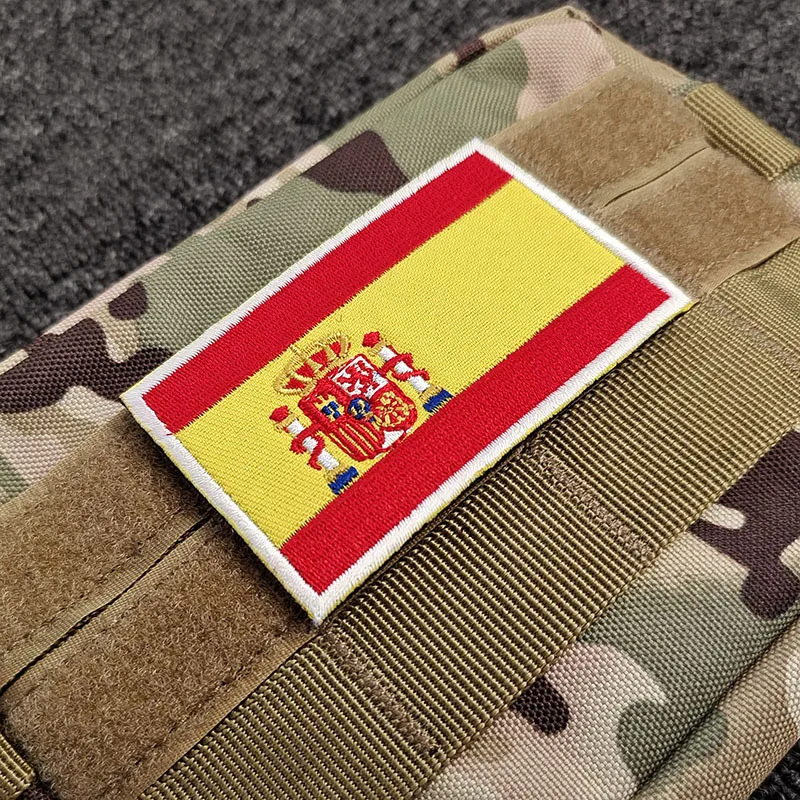 Embroidered 500M A LLORAR A LA LLORERIA Tactical Patch - High-Quality Spain Badge Applique