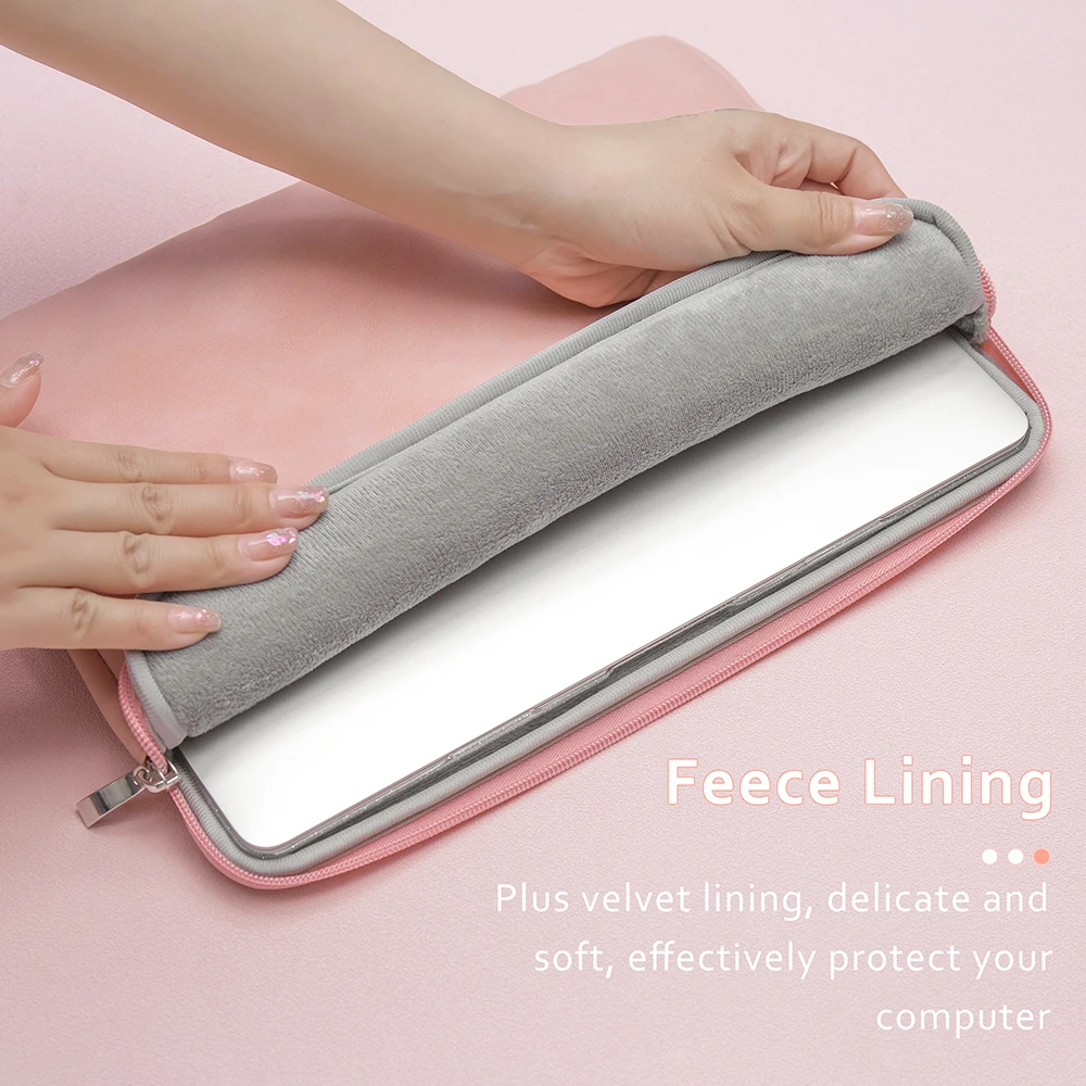 Bolsa para Laptop à Prova de Choque para Macbook Air 13.6 m2 Pro Estojo para Notebook Dell Xiaomi Huawei 13 13.3 14 15.4 16 2023 - Imagem 4