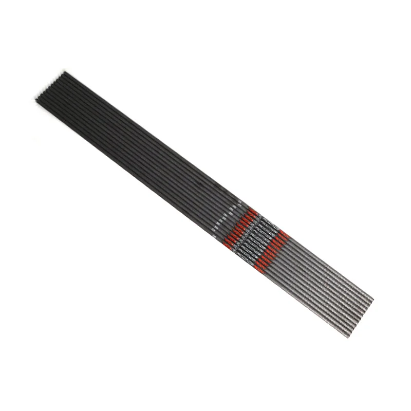 Description Picture 5 of item6/12 pcs 3K Carbon Arrow Shaft ID 6.2 mm spine 200 250 300 350 400 500 600 carbon Archery Tube For Archery DIY Hunting Shooting