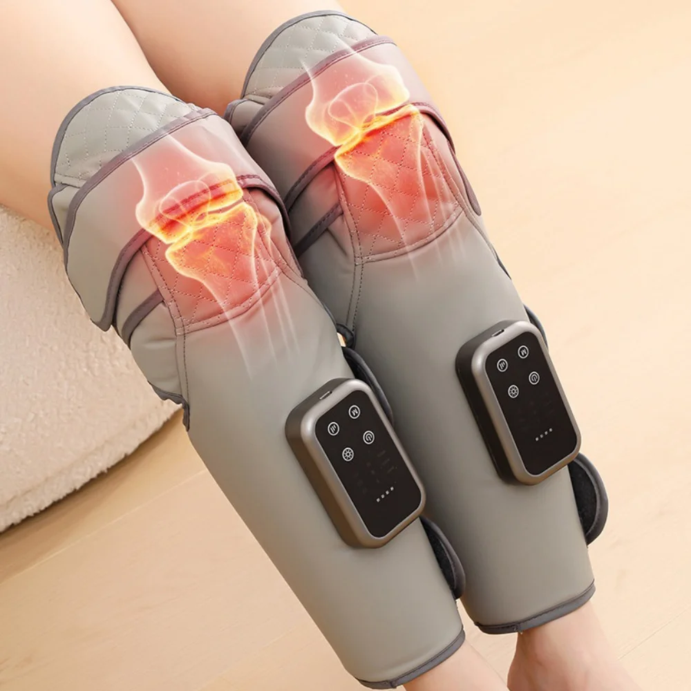 Electric Leg Massager Athletes Heating Muscle Relaxation Foot Leg Recovery Massage Machine Promotes Blood Circulation Tools