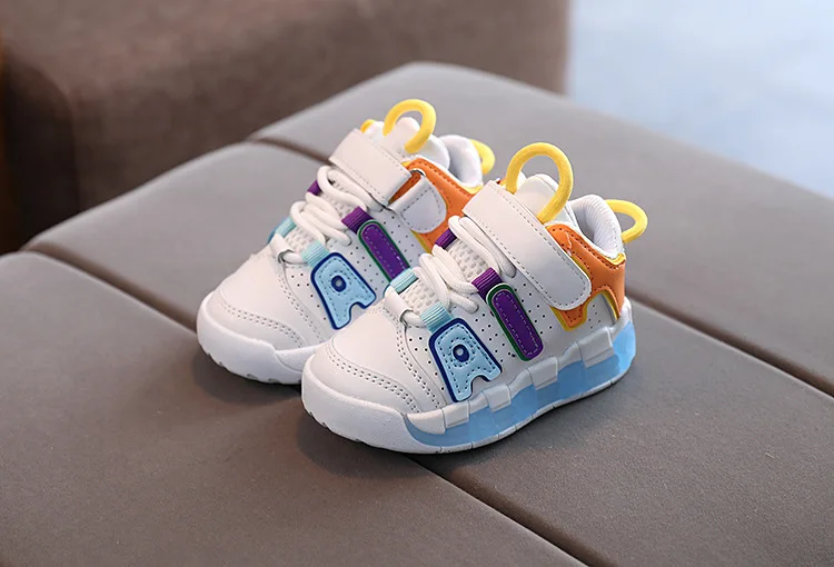 Childrens Casual Fashion Shoes - Breathable Soft Soled Sports Shoes for Ages 1-6