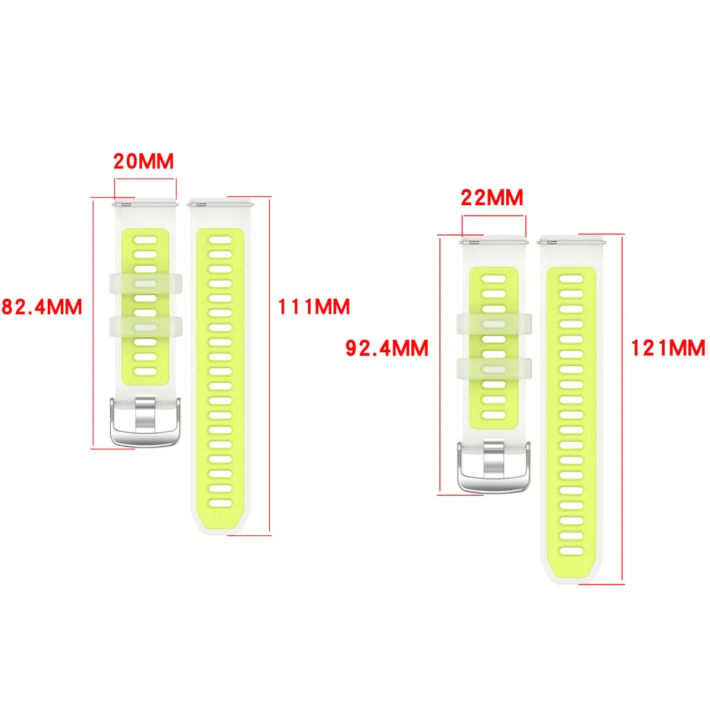 Premium Silicone Quick Release Watchband - 20/22mm