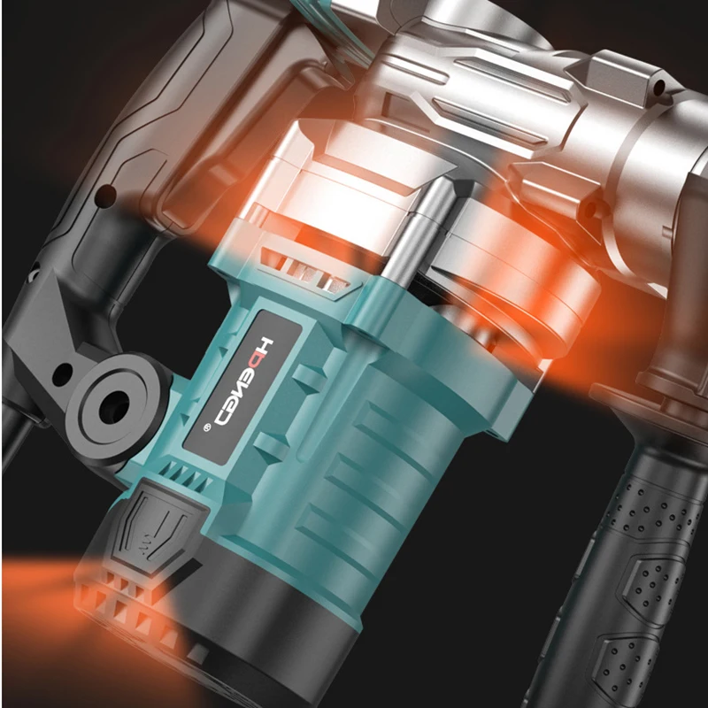 220V Rotary Electric Hammer Drill Concrete Perforator 1200W Electric Hammer/Drill/Electric Pick For Demolition Concrete Slotting electric hammer drill electric jackhammer