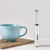 Milk Frother Foam Maker Coffee Whisk Mixer USB Rechargeable 3 Speed Electric Handle Blender Egg Beater Kitchen Hot Cooking Tool 5