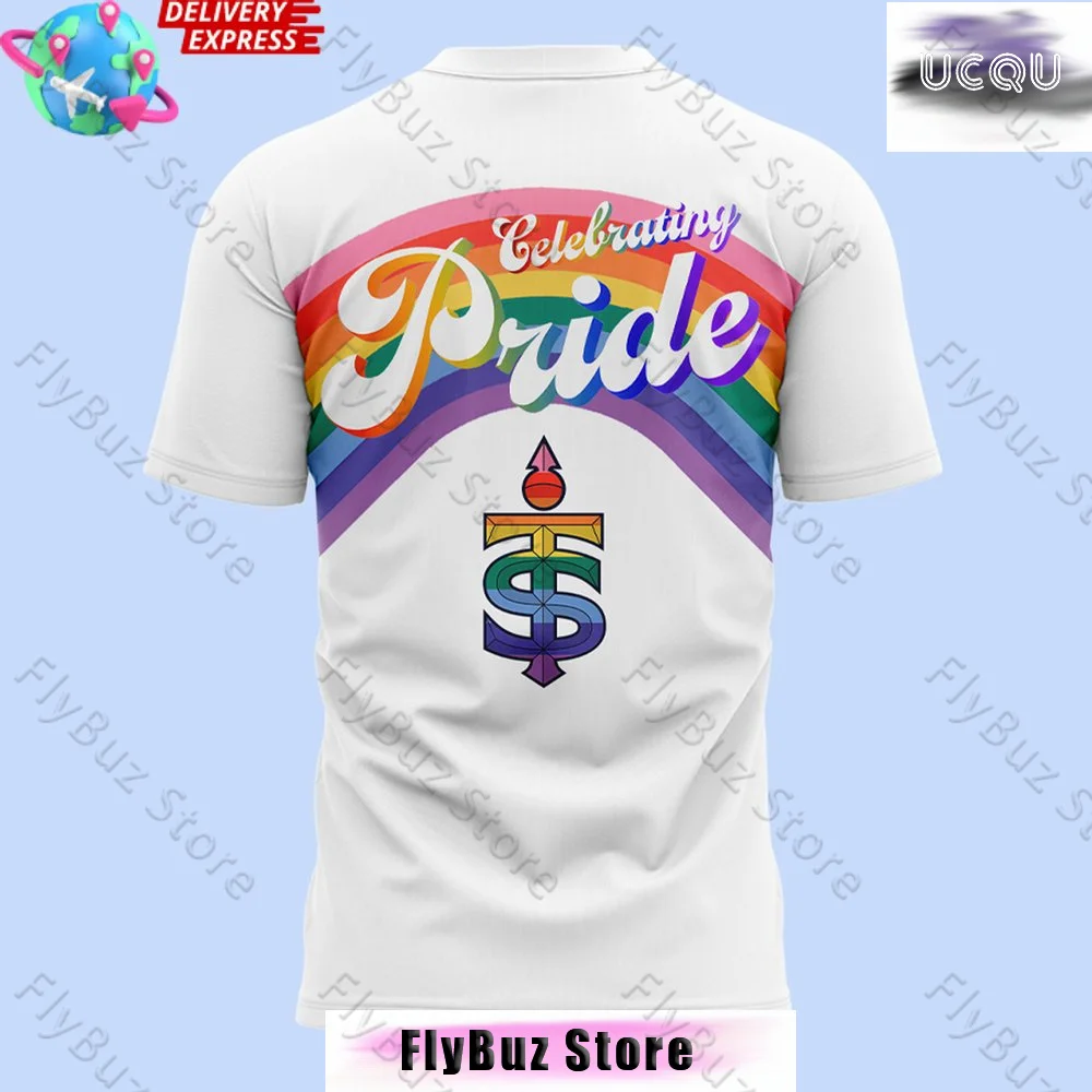 New Toronto Sceptres Celebrating Pride Men T-Shirt Fashion Street Quick-Drying Training Suit T-Shirt Children Adult