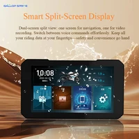 Gallop Sprite 5 inch Wireless Motorcycle GPS Navigation CarPlay Android Auto IPX7 Portable Digital Dashboard Multimedia Player - Image 5