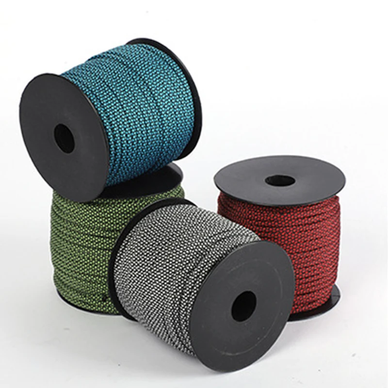 550lb Paracord Reel 160 Foot 4mm 7 Inner Strands Parachute Cord 100% Nylon Mil-Spec Type III Paracord Used by Military