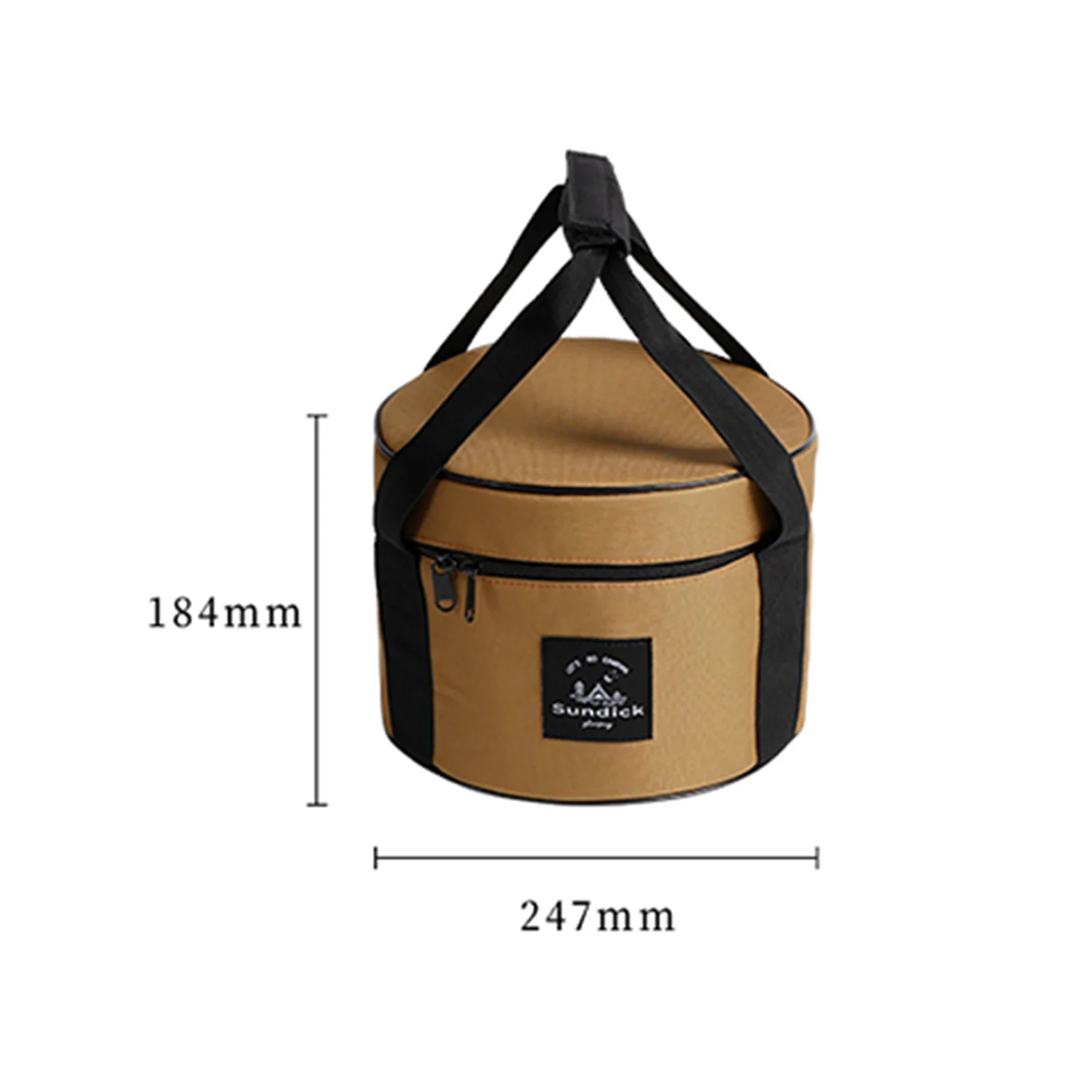 Storage Bag Camping Storage Bag Camping Cookware Bag 14/9L Dinnerware Organizers Oxford Cloth Pot Storage Bucket Waterproof Travel Cutlery Carrying Bowl Cups Container