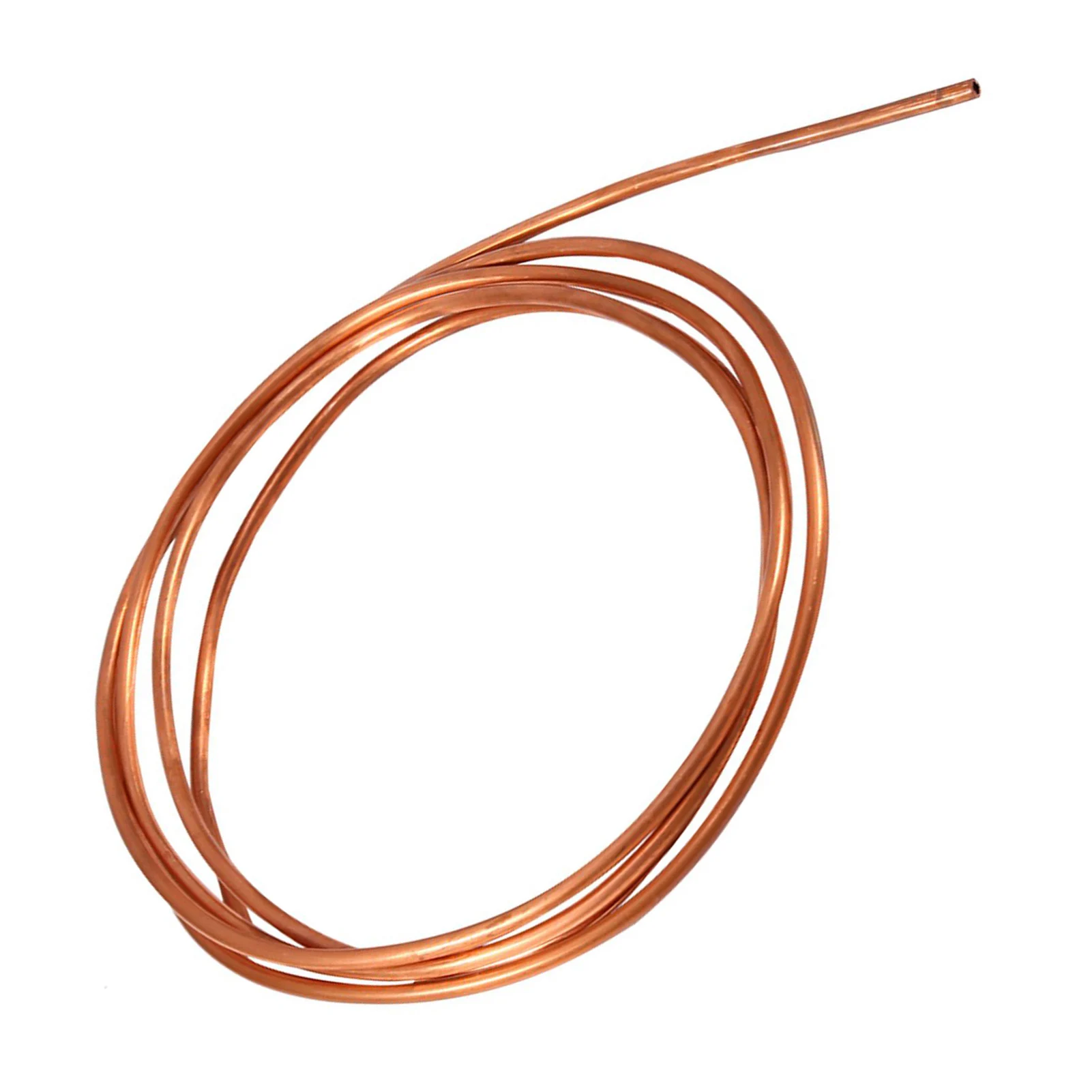 Copper Pipe Copper Round Tubing Soft Tube 2M Soft Tube Pipe OD 4mm x ID 3mm for Refrigeration Plumbing copper pipe
