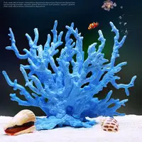 Aquarium Coral Simulation Fish Tank Plants Landscape Decoration 1