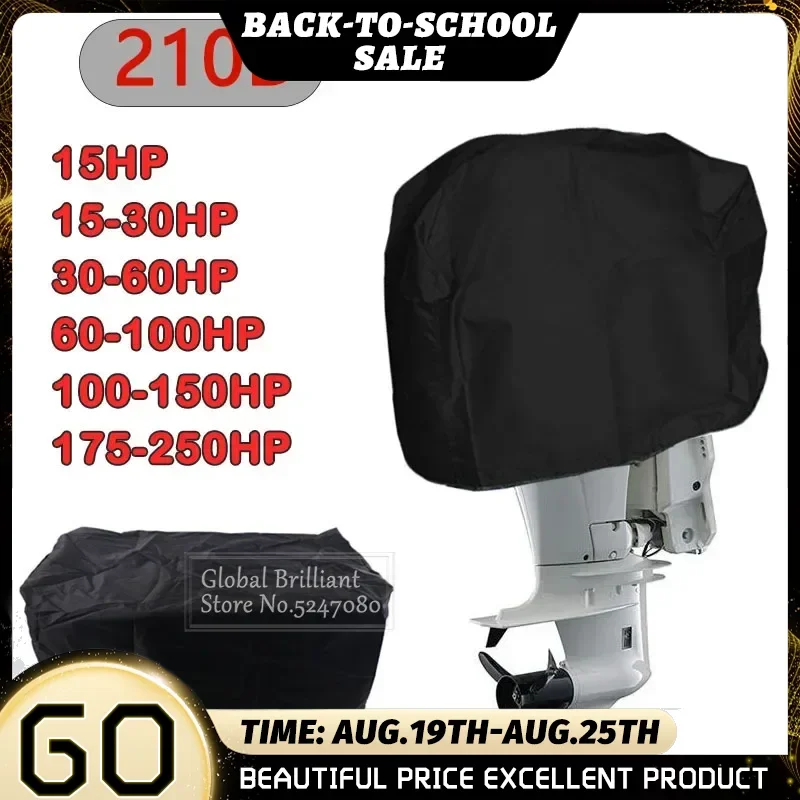 Outboard Motor Cover Engine Boat Protector 15-250HP