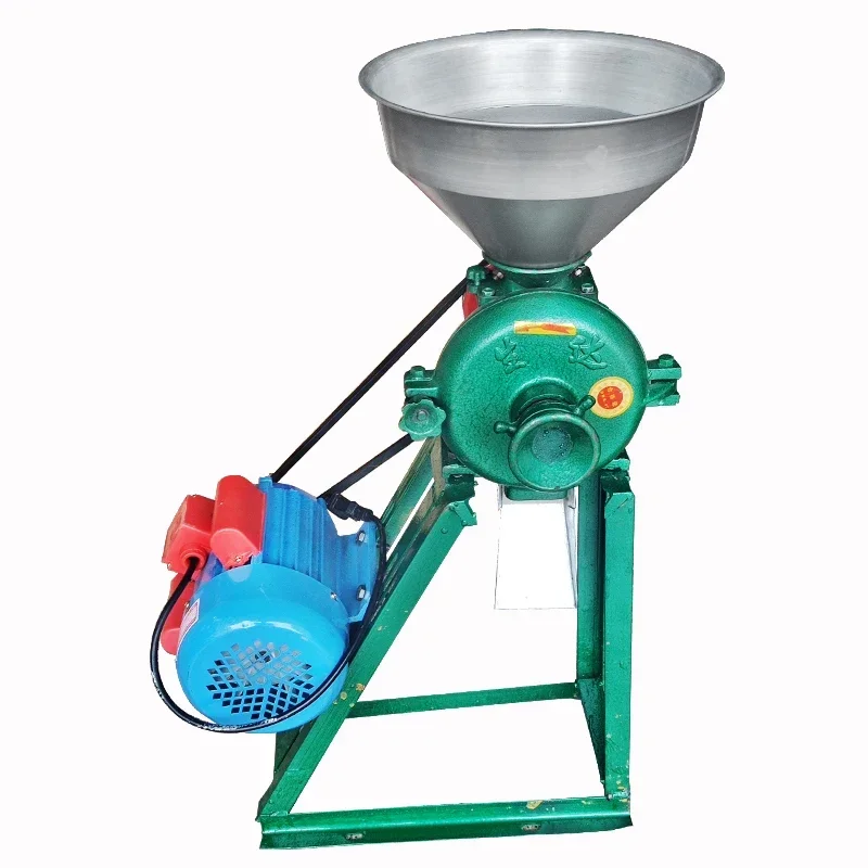 Commercial Corn Grinder Pellets Wheat Milling Machine Flour Mill Medicine Pulverizer Cereal Grain Crushing and Refining Machine digital humidity meter cereal moisture mc7825 grain for corn wheat rice flour