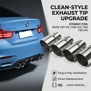 BMW M Series Exhaust Tip Set 1