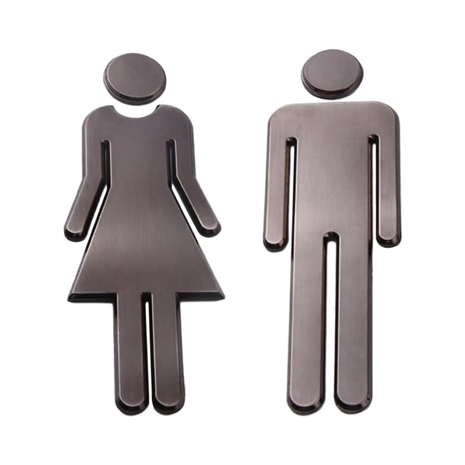 Moderna Segnaletica Universale Per Bagno, Simbolo Della Toilette Per Uomo E Donna Per Il Bagno Parcheggi Bagno Negozio Ufficio