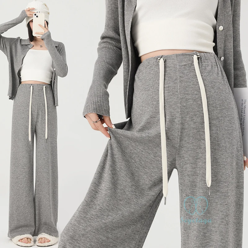 Maternity Pants High Waist Maternity Pants During Pregnancy After Delivery Wear Spring Fashion Loose Straight Clothes For Pregnant Women