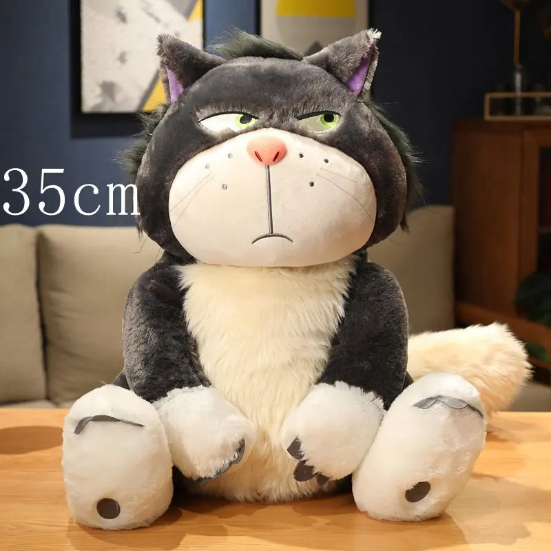 thumbnail image 1 of High Quality Cat Lucifer Plush Soft Filling Animal Sitting Doll Bed Decoration Backpack Pendant Children's Toy Birthday Gift, 1 of 5