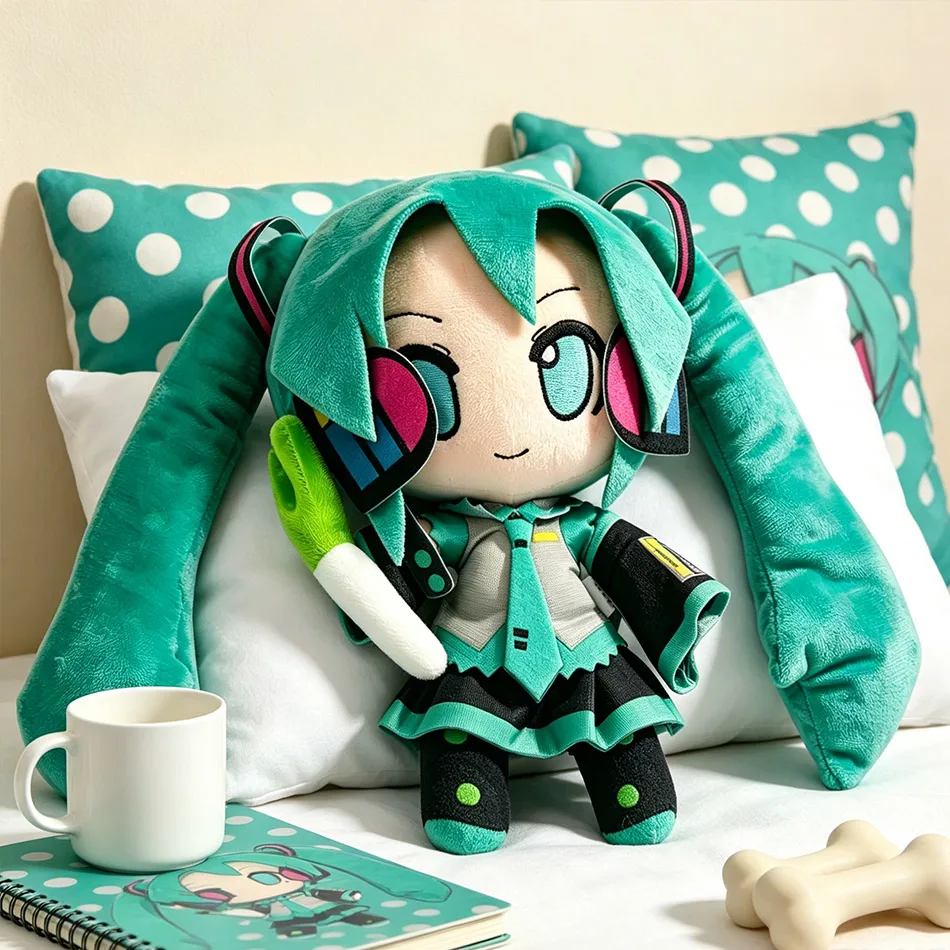 Kawaii Hatsune Miku Plush Doll - Sakura & Snow Miku Edition | Anime Character Toy for Kids | Perfect Christmas Gift