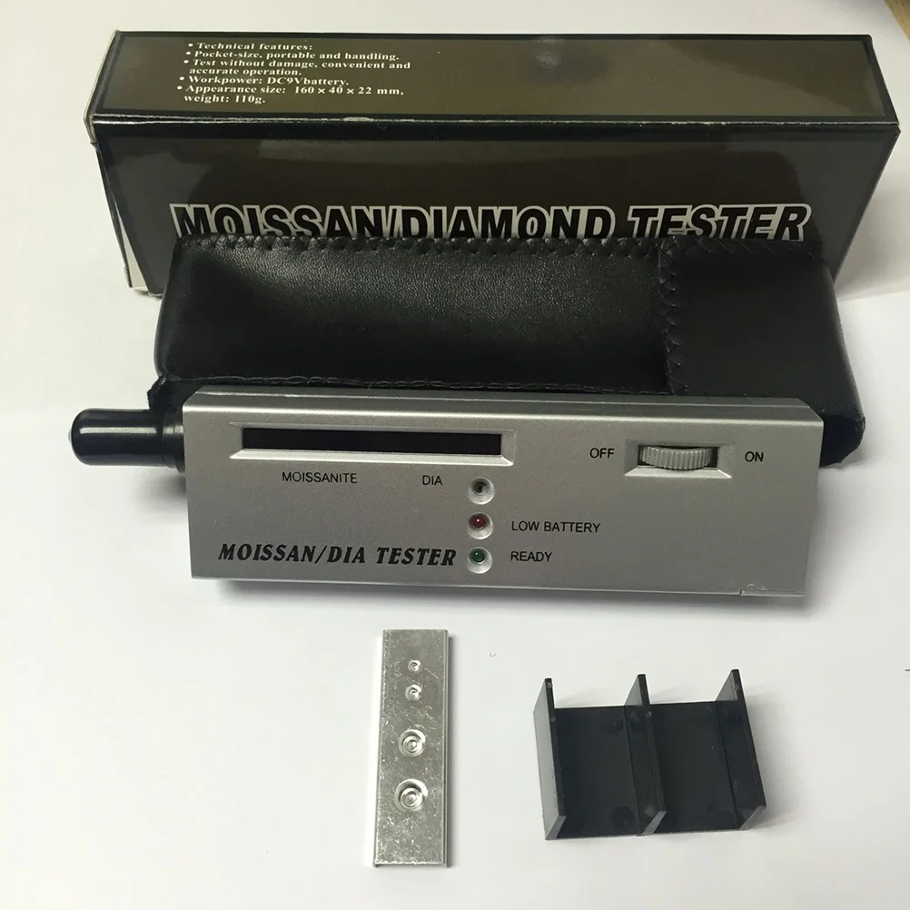 of Diamond Tester with Magnifying Glass Diamond Tester Practical Diamond Tester Pen r for Diamond Test Coin Adults