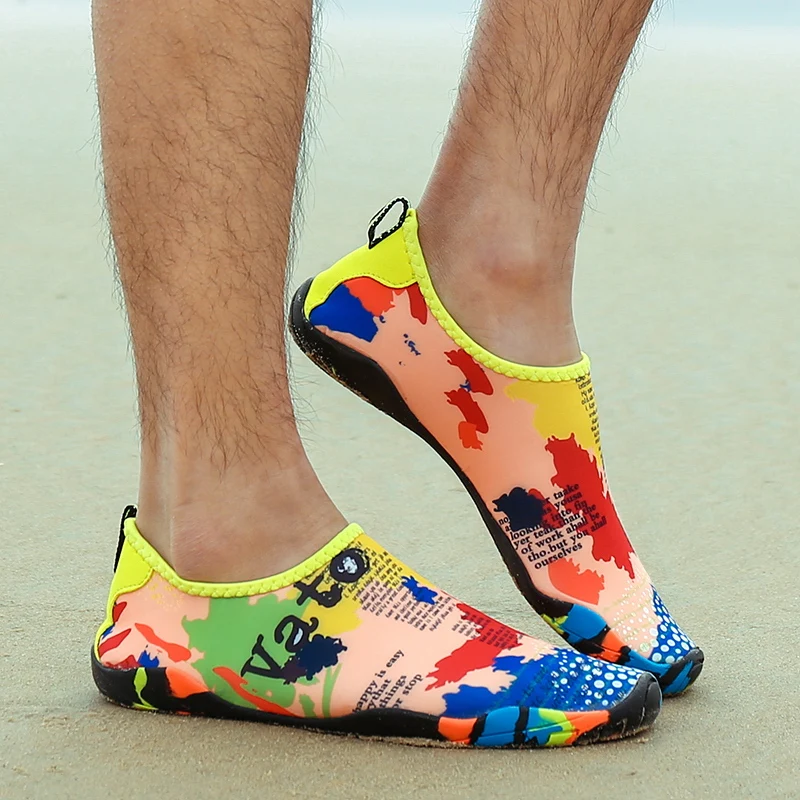 Men Women Aqua Shoes Sneakers Quick Dry Swimming Footwear Unisex Outdoor Breathable Upstream Beach Shoes