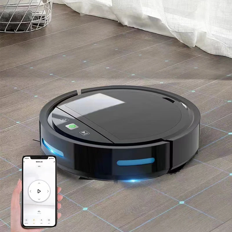 Xiaomi Youpin Robot Vacuum Cleaner App And Voice Control Sweep And Wet