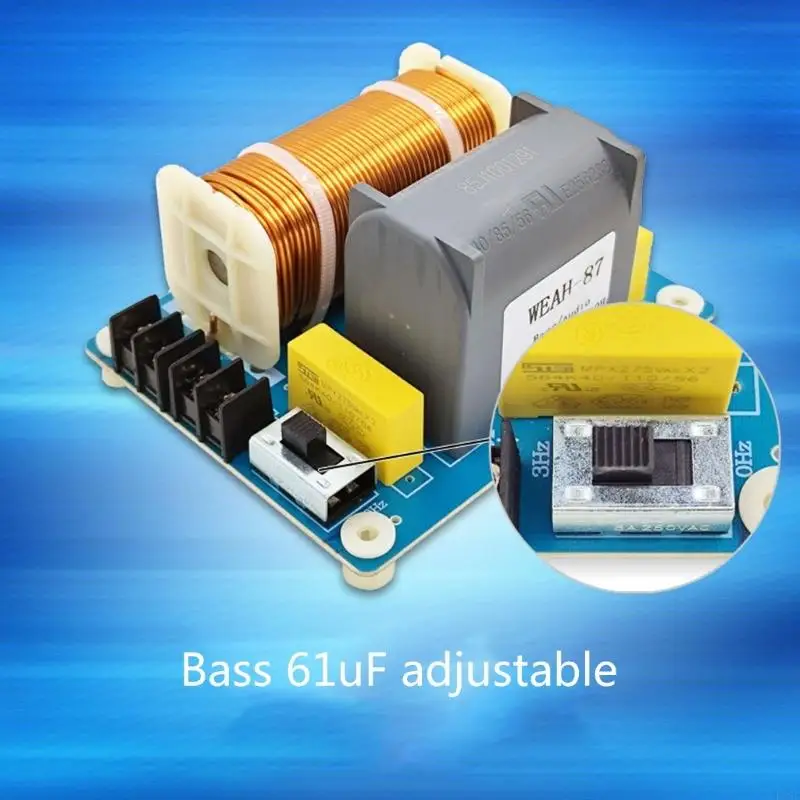 1200W Bass Lautsprecher 410Hz Subwoofer Frequenz Teiler Hifi Stereo DIY Woofer Filter Lautsprecher Zubehör – Detail 9