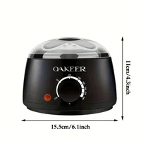 [US/EU Plug] 200ml Wax Melting Machine, Wax Heating Pot, Wax Hair Removal Machine, Wax Bean Machine, With 300g Wax Beans 2