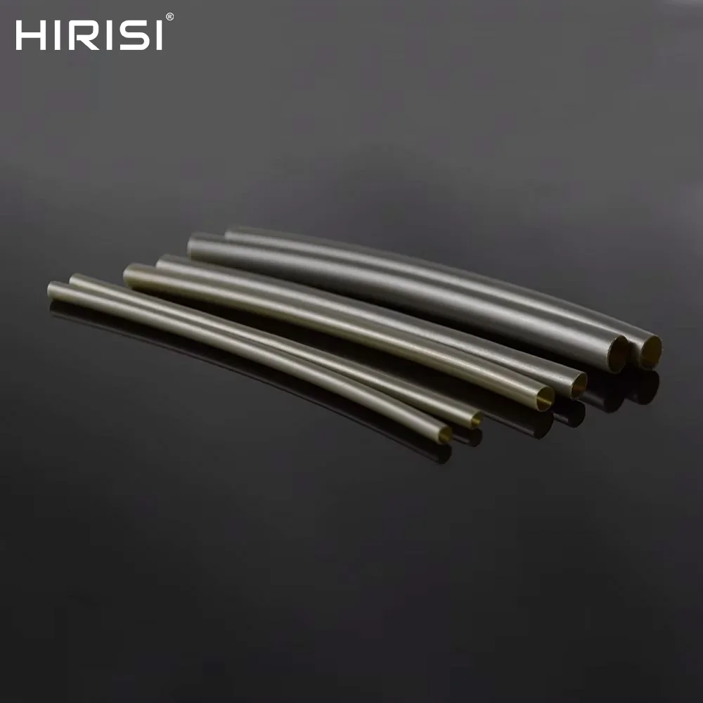 Hirisi 25 Stück Karpfenangeln Rigs Schrumpfschlauch Heizung Schrumpfschlauch Größe 1 mm 2 mm 3 mm Karpfenangeln Zubehör AE071