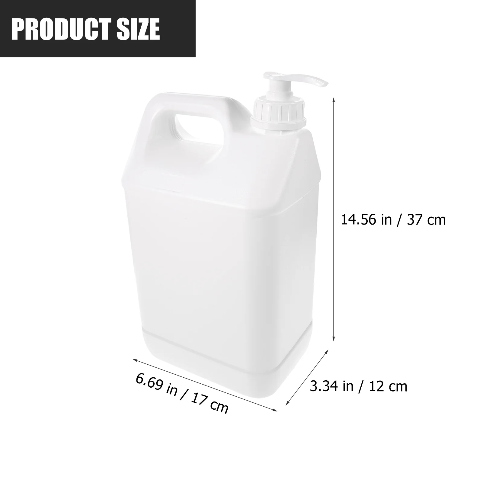 2 5L Water Jug Dispenser Pump Bottle With Cosmetics Holders Soap Container Chemical