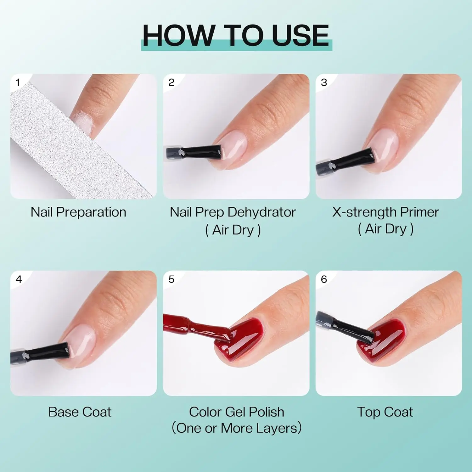 Manicure Preparation Set With Nail Polish Bottles On Gray Background Space  For Text Stock Photo, Picture and Royalty Free Image. Image 80902881.