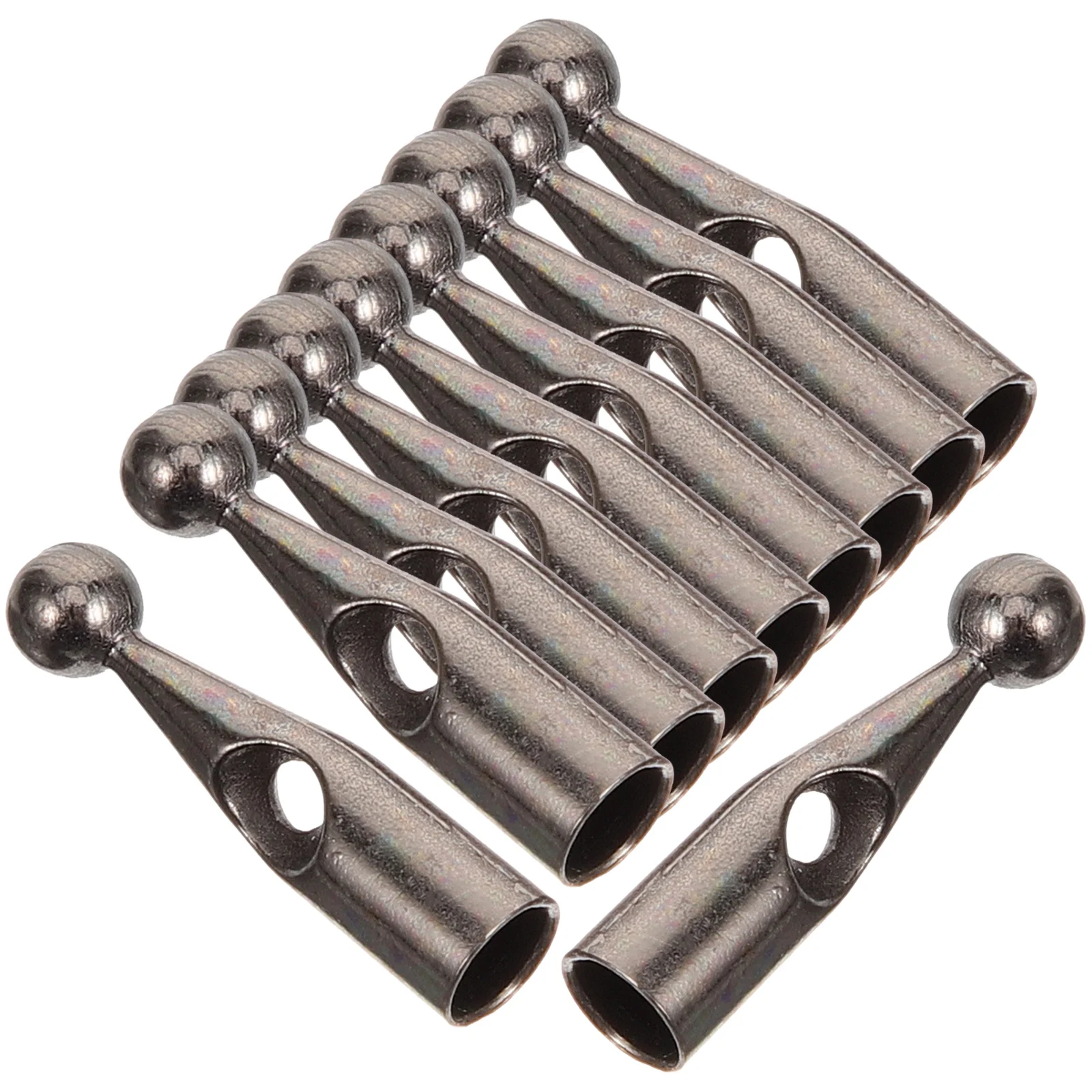 10 Pcs Umbrella Accessories Folding Tail Beads Replacement Bone Covers Repairing Sturdy Rain Convenient Sun Small
