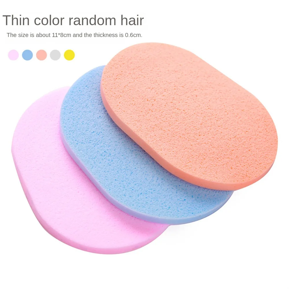 1~10PCS Quick To Soften When Exposed To Water Cellulose   Natural Fibers Sponge Facial Care Ventilate Facial Cleaning Sponge 5