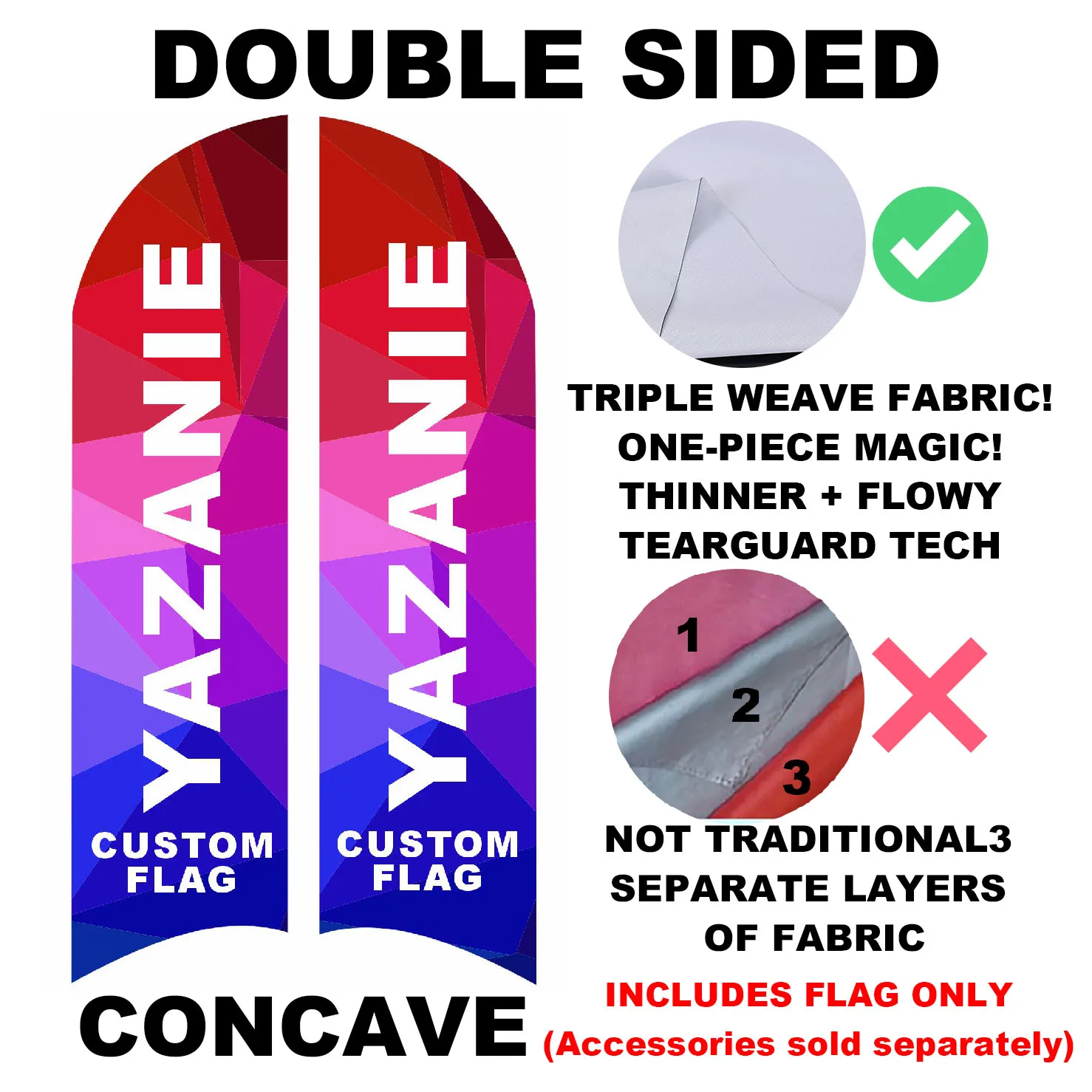 Custom Outdoor Beach Feather Flag for Business and Event Promotions