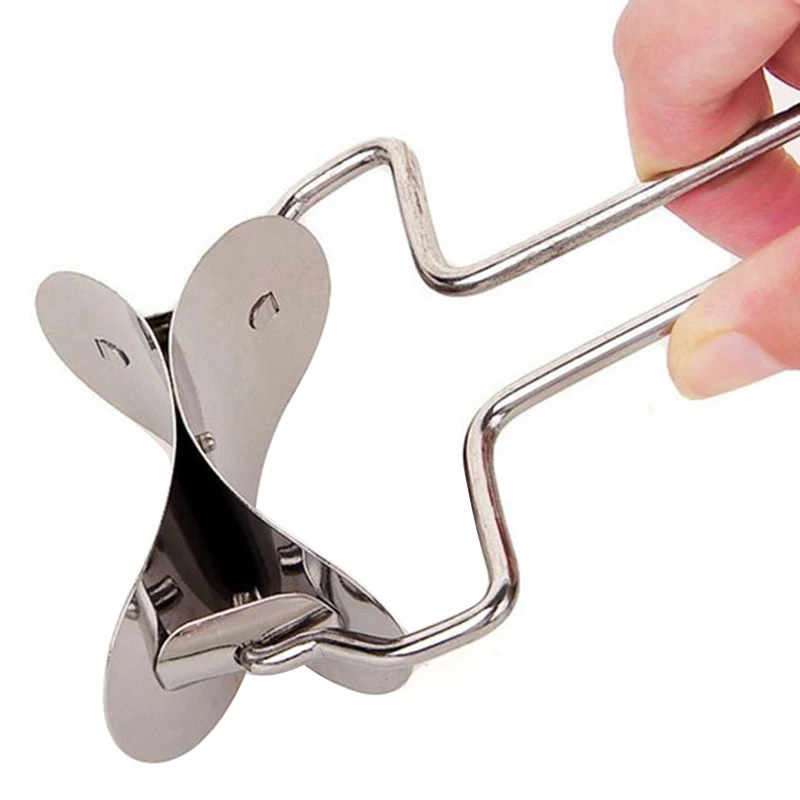 304 Stainless Steel Dumpling Maker Dough Circle Roller Kitchen Pasta Baking Accessories