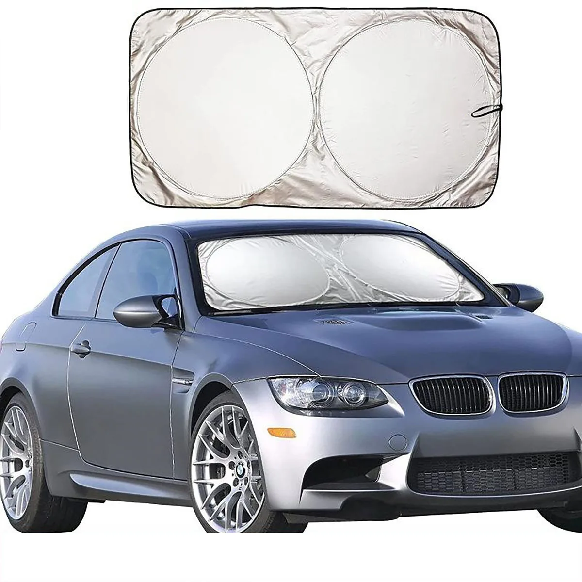 Car Window Sunshade Cover Sun Shade Windshield Visor Protector Windscreen Folding Auto UV Protection Curtain Styling Accessories