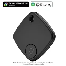 Enhanced Bluetooth Tracker - Seamless Connectivity and Precise Location Finder (Dual system Black)