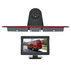 Car Rear View Camera Brake Light 4.3 Inch Monitor For Mercedes-benz Sprinter W906 |Volkswagen Crafter Caravelle T5/T6