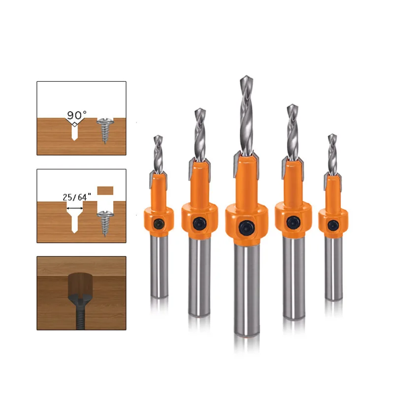 Lt001 woodworking gear drill bit with strong magnetic screwdriver head