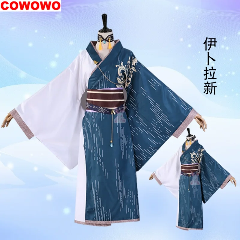 

Nijisanji Virtual Youtuber Iburahimu Kimono Cosplay Costume Cos Game Anime Party Uniform Hallowen Play Role Clothes Clothing